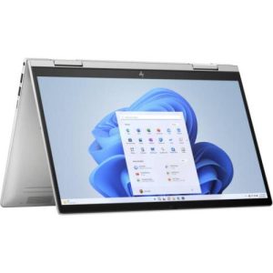 HP 14-es1013dx Envy X360 2-in-1 Laptop, 14" FHD IPS Touch Display, Intel Core 5 120U, 8GB RAM, 512GB SSD, Intel Graphics, English Keyboard, Windows 11 Home, Silver | 9R8R2UA#ABA