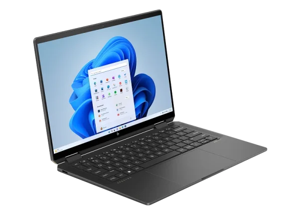 HP 14-eu0008ni Spectre x360 2-in-1 Laptop, 14" 3K OLED Touch Display, Intel Core Ultra 7 155H Processor, 16GB RAM, 1TB SSD, Intel Arc Graphics, Backlit Keyboard, Windows 11, Black | 9U503EA - Image 5
