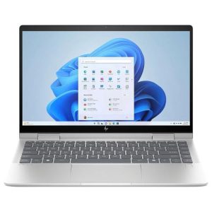 HP Envy x360 2-in-1 Convertible (2024) Laptop – 1st Series / Intel Core 7-150U / 14inch FHD / 512GB SSD / 16GB RAM / Shared Intel Iris Xe Graphics / Windows 11 / English Keyboard / Silver / International Version – [14-es1023dx]