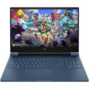 HP Victus 16-R1024NIA Gaming Laptop, 16" FHD Display, Intel Core i7-14700HX Processor, 16GB RAM, 512GB SSD, GeForce RTX 4060 8GB GPU, English Backlit Keyboard, Free Dos, Performance Blue | A7KC5EA