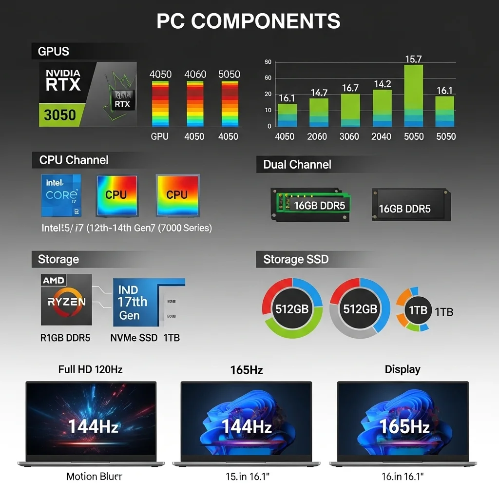 Gaming Laptops UAE essential components info