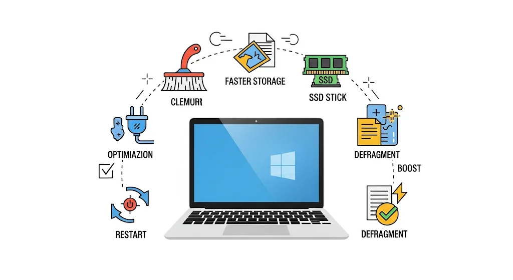 Laptop slow Solution in UAE