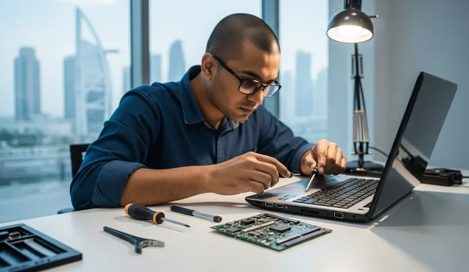 Laptop repair services in Dubai