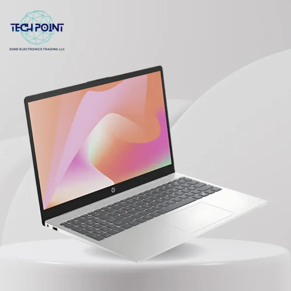 HP 15-FC0025DX Laptop, AMD Ryzen 5-7520U, 15.6" FHD Touch, 8GB RAM, 512GB SSD, Radeon Graphics, Windows 11, Silver - Image 3