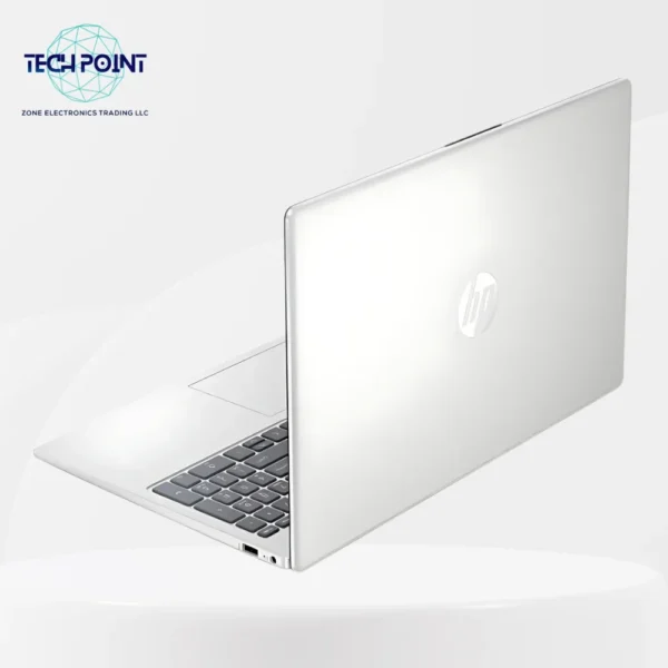 HP 15-FC0025DX Laptop, AMD Ryzen 5-7520U, 15.6" FHD Touch, 8GB RAM, 512GB SSD, Radeon Graphics, Windows 11, Silver - Image 4