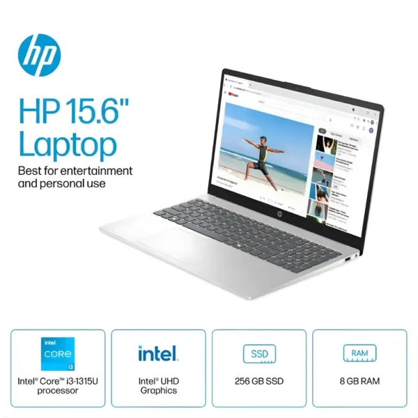 HP 15-FD0123DX Touch Screen Laptop