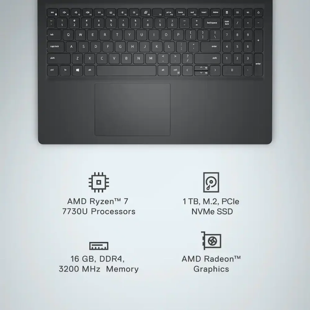 Dell Inspiron 15 3535 Ryzen 7 7730U