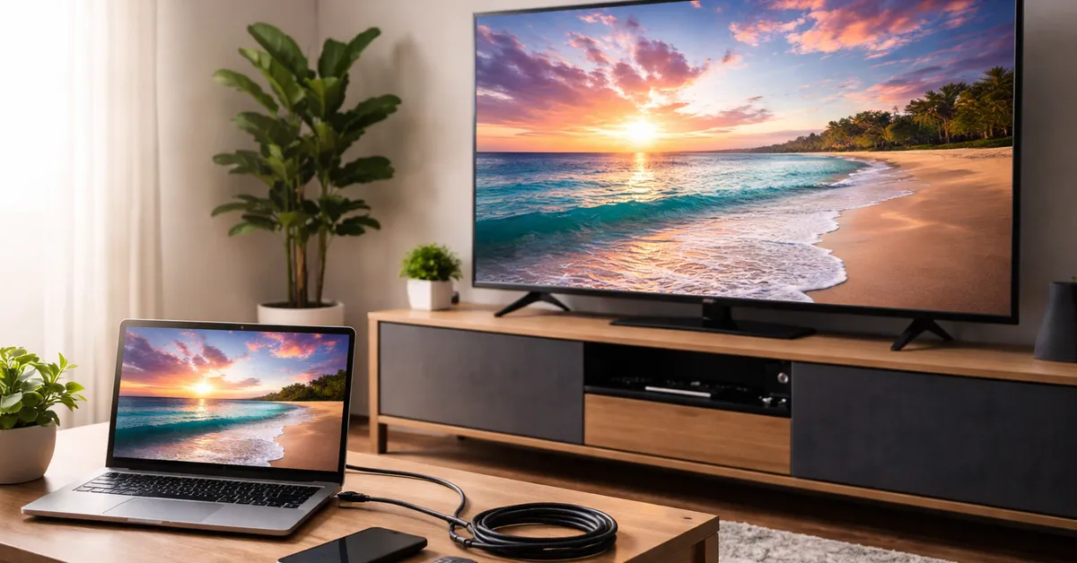 How to Connect Your Laptop to Your TV Wirelessly or With HDMI