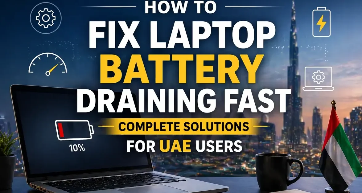 How to Fix Laptop Battery Draining Fast