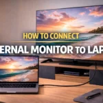 how to connect external monitor to laptop