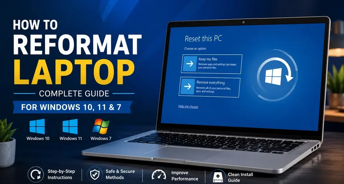 How to Reformat Laptop