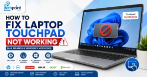 How to Fix Laptop Touchpad Not Working