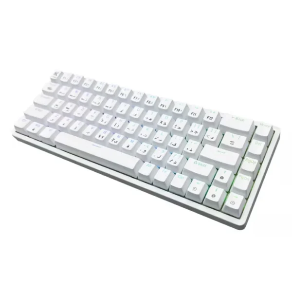K Gaming WhiteCore Tri-Mode Mechanical Gaming Keyboard