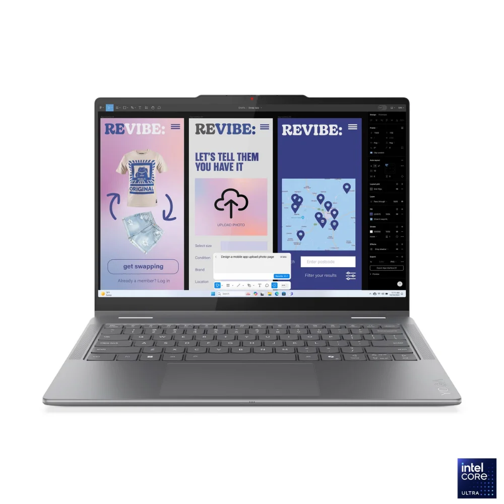 Lenovo Yoga 7 2-in-1 Laptop Intel Core Ultra 7 256V 16GB RAM 1TB SSD 14-Inch OLED Touchscreen - Image 5