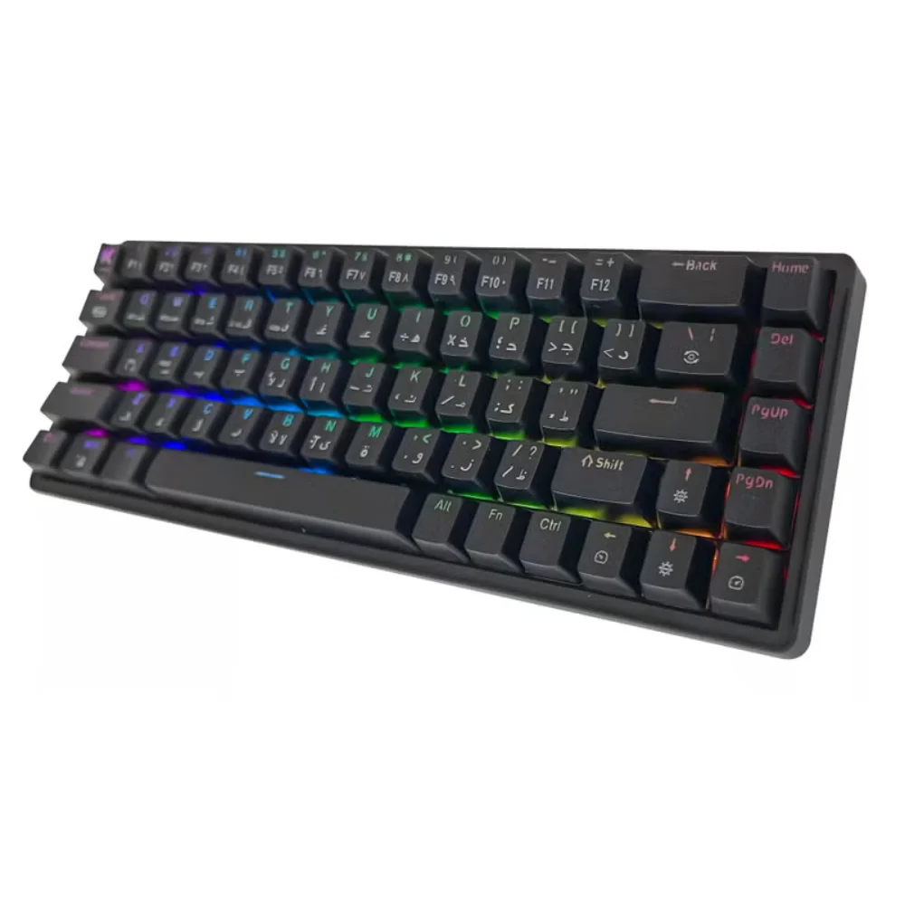 K Gaming Black Shadow Tri Mode Mechanical Gaming Keyboard