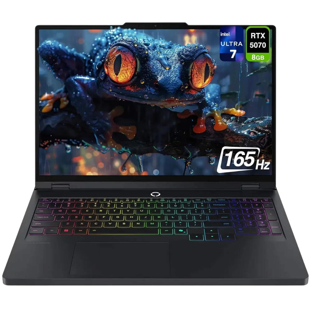 Lenovo Legion 5 16IAX10 Gaming Laptop – 16" WQXGA IPS 240Hz Display, Intel Core Ultra 9 275HX, 32GB DDR5 RAM, 1TB SSD, NVIDIA GeForce RTX 5060 8GB, Windows 11 – Storm Grey - Accessories Bundle Included