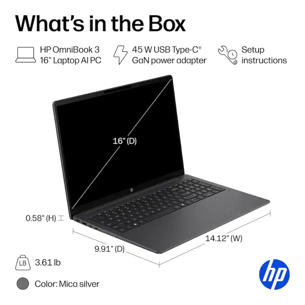 HP OmniBook 3 16