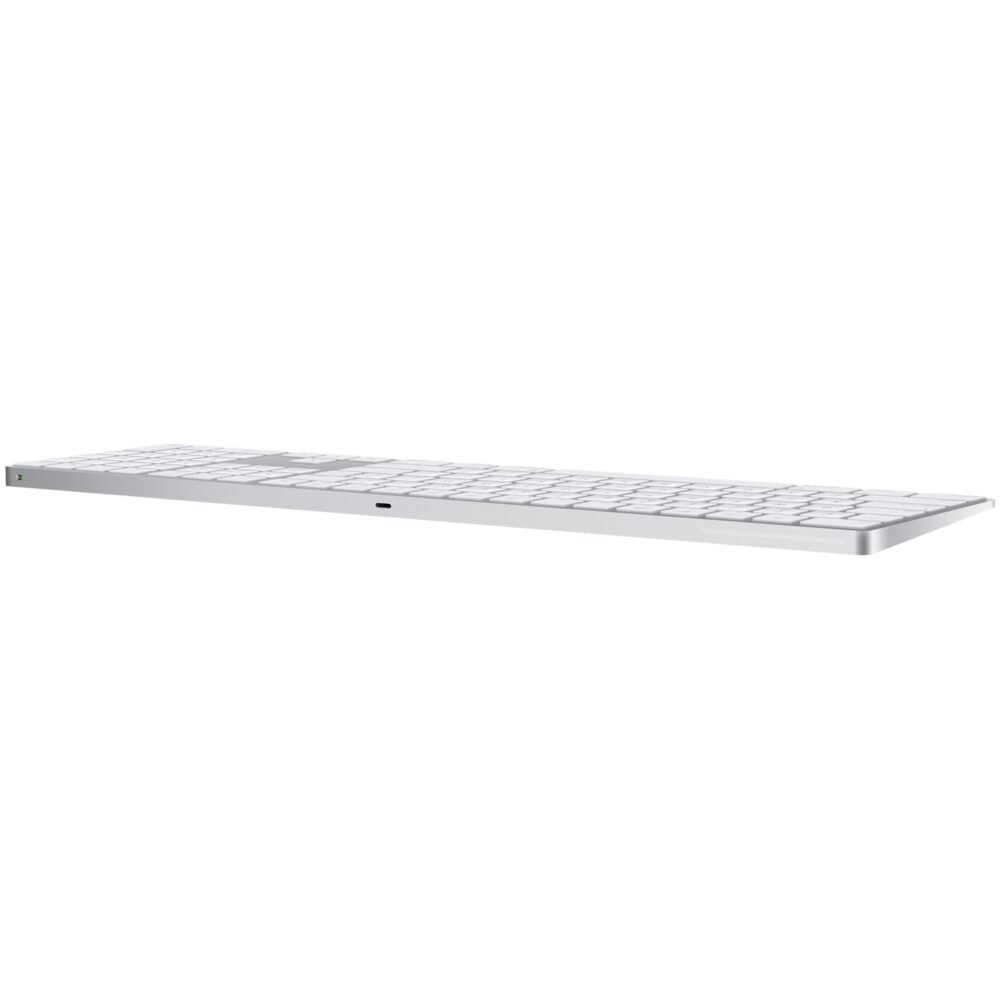 Apple Magic Keyboard with Numeric Keypad A1843 Wireless Bluetooth Keyboard – US English White