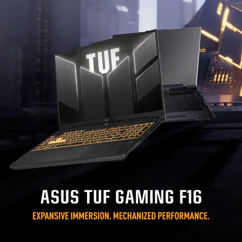 ASUS TUF F16 Gaming Laptop Intel Core 5 210H 16GB RAM 512GB SSD RTX 4050 16-Inch FHD+ 144Hz Windows 11 Mecha Gray - Image 5