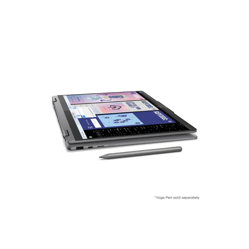 Lenovo Yoga 7i 2-in-1 Laptop, 16" WUXGA Touch Display, Intel Core Ultra 7 256V, 16GB RAM, 512GB SSD, Intel Arc 140V Graphics, Copilot+ PC, Windows 11 Home, Luna Grey | 83JT0047US - Image 6