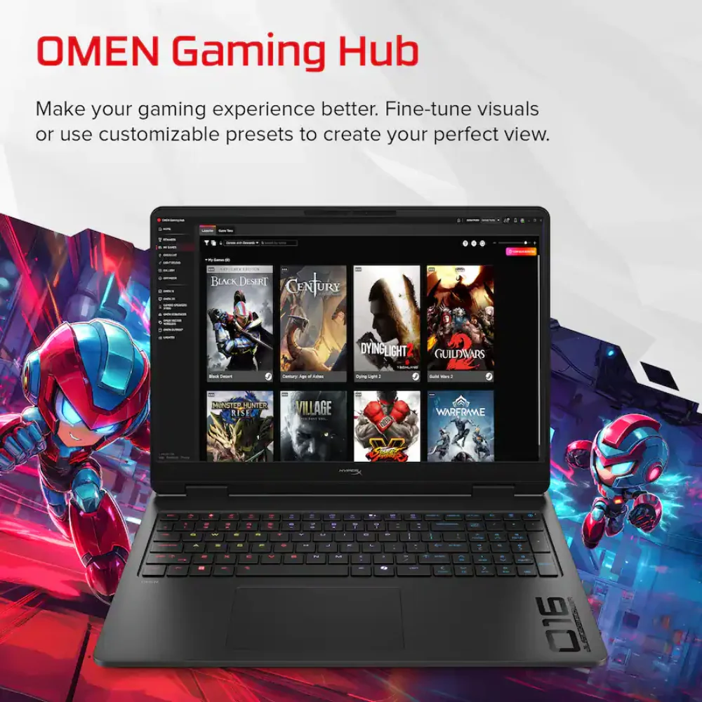 HP HyperX Omen 16 Gaming Laptop