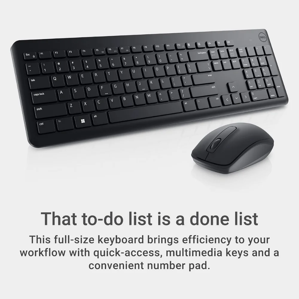 Dell KM3322W Wireless Keyboard and Mouse Combo