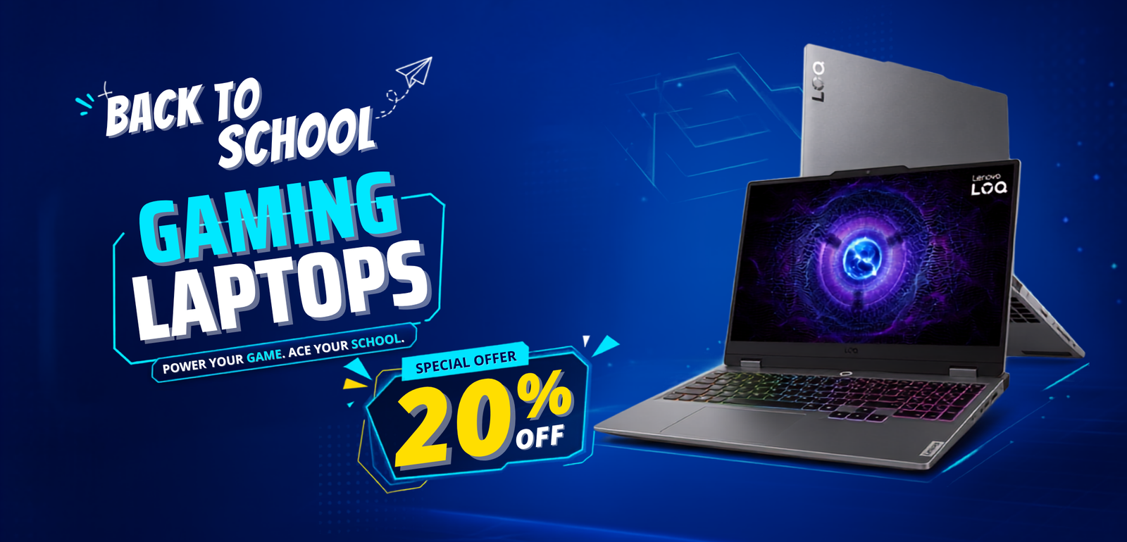 Back to School banner