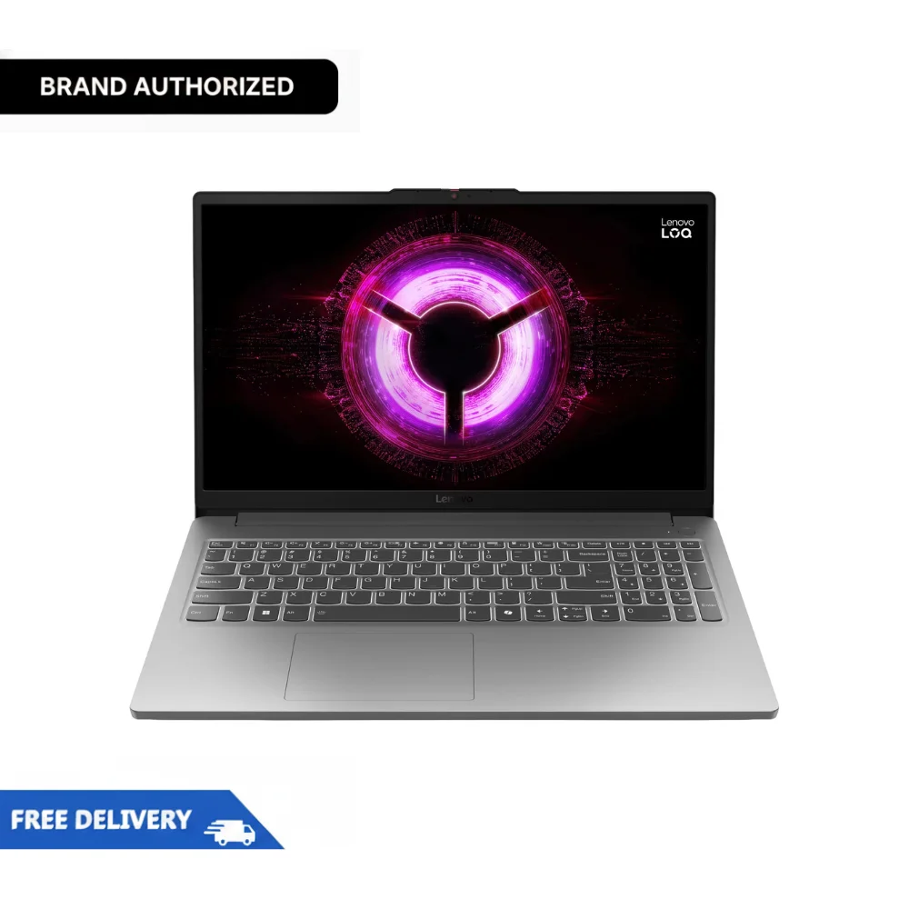 Lenovo LOQ 15.6" Gaming Laptop – Ryzen 7 170, RTX 4050, 16GB RAM, 512GB SSD, Luna Grey | 83S0007FUS