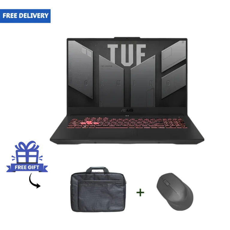ASUS TUF Gaming A17 FA707NUG RTX 4050 with free laptop bag and mouse