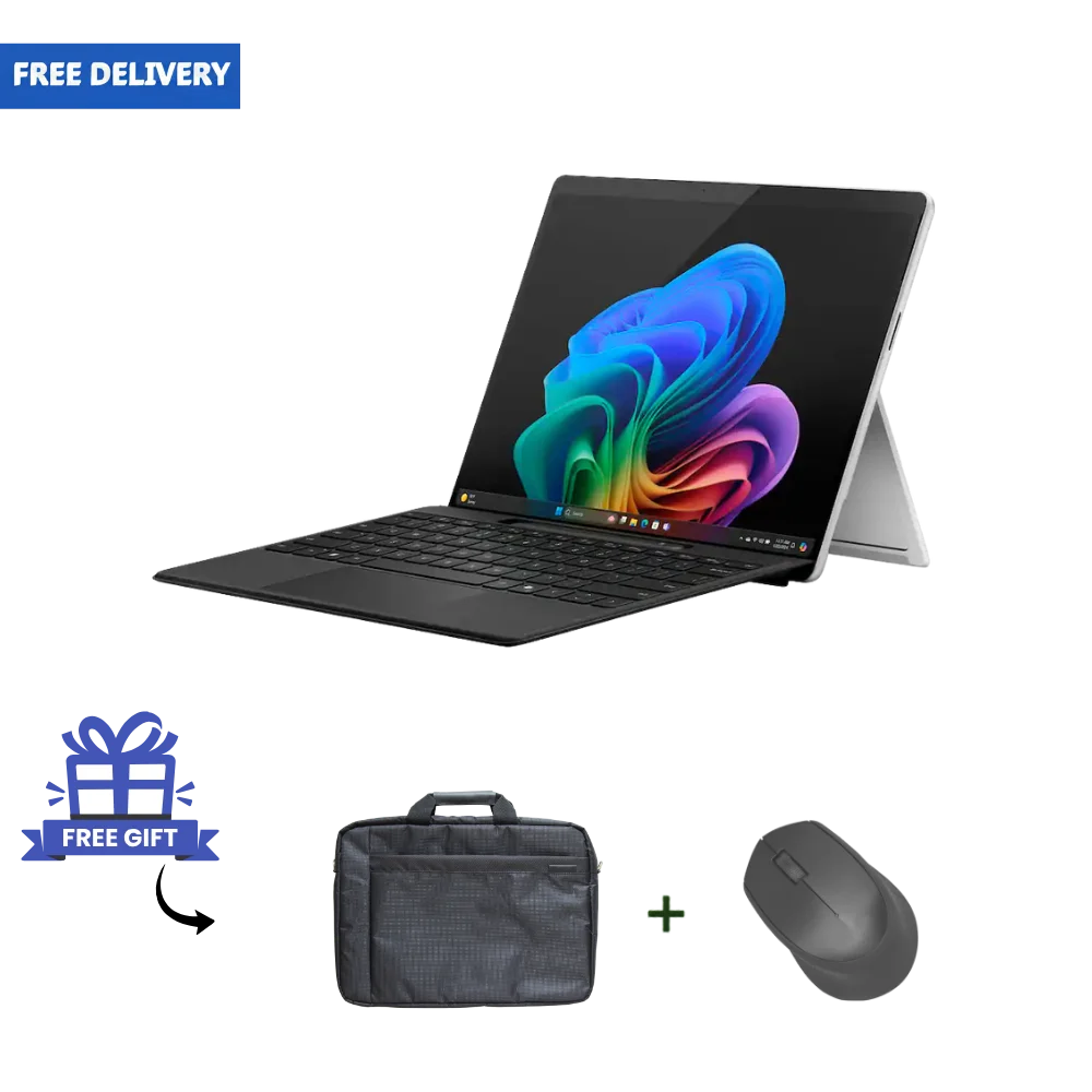 Microsoft Surface Pro 11th Edition Copilot+ PC – 13" OLED Touchscreen, Snapdragon X Elite, 32GB RAM, 1TB SSD, Windows 11 Home – Platinum | ZID-00001