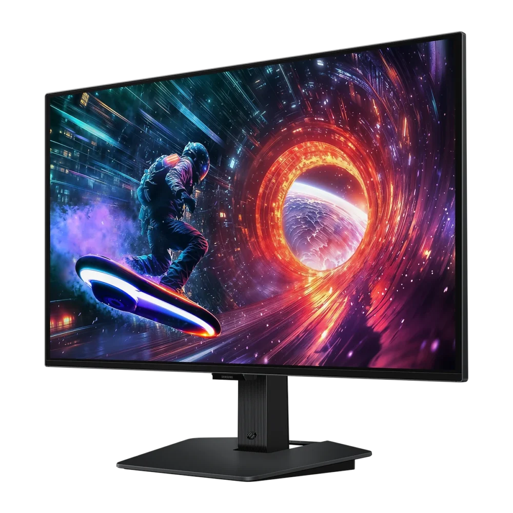 Samsung Odyssey OLED G5 G50SF 27 inch QHD 180Hz gaming monitor LS27FG502SMXUE – right angle view