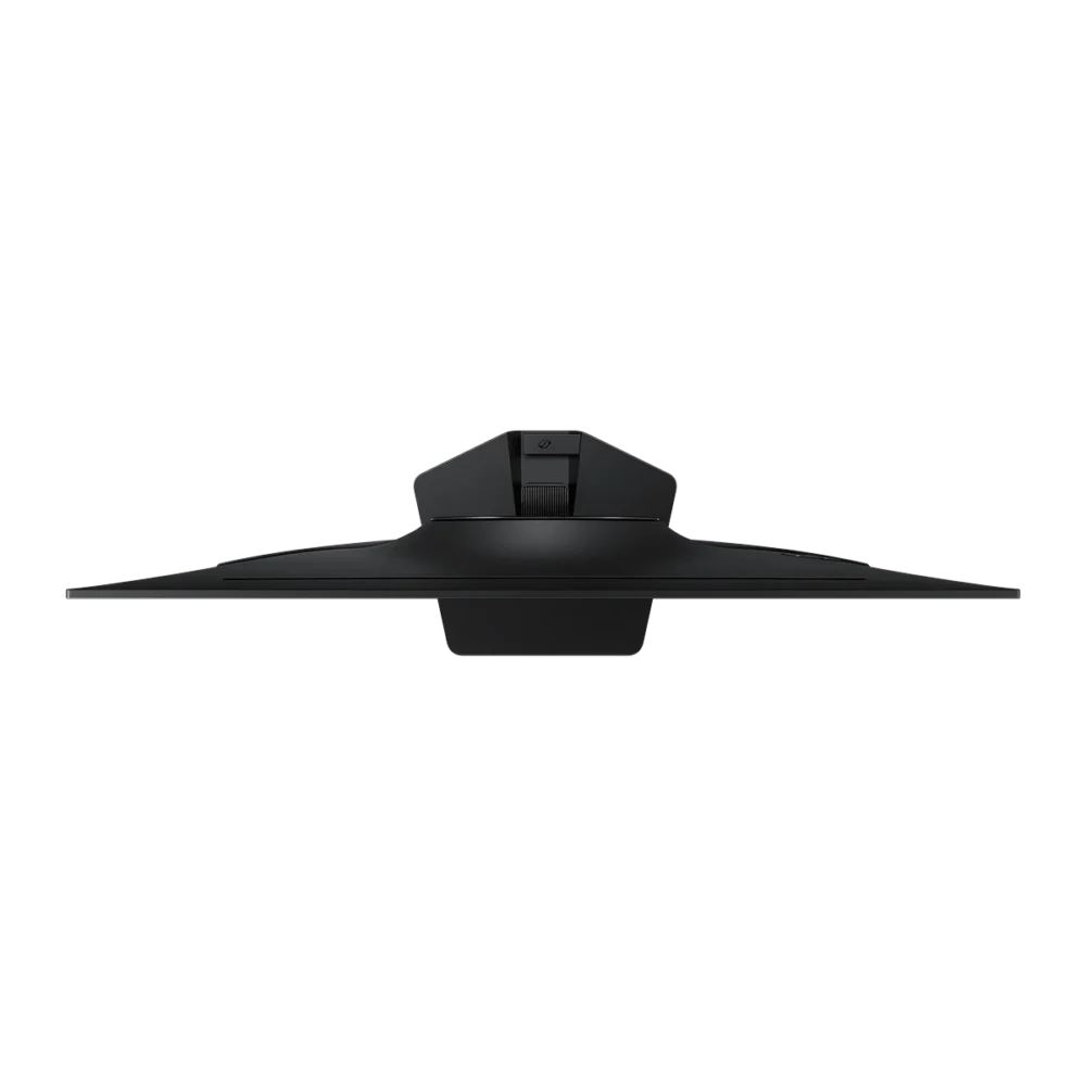 Samsung Odyssey OLED G5 G50SF 27 inch QHD 180Hz gaming monitor LS27FG502SMXUE – top view of the stand