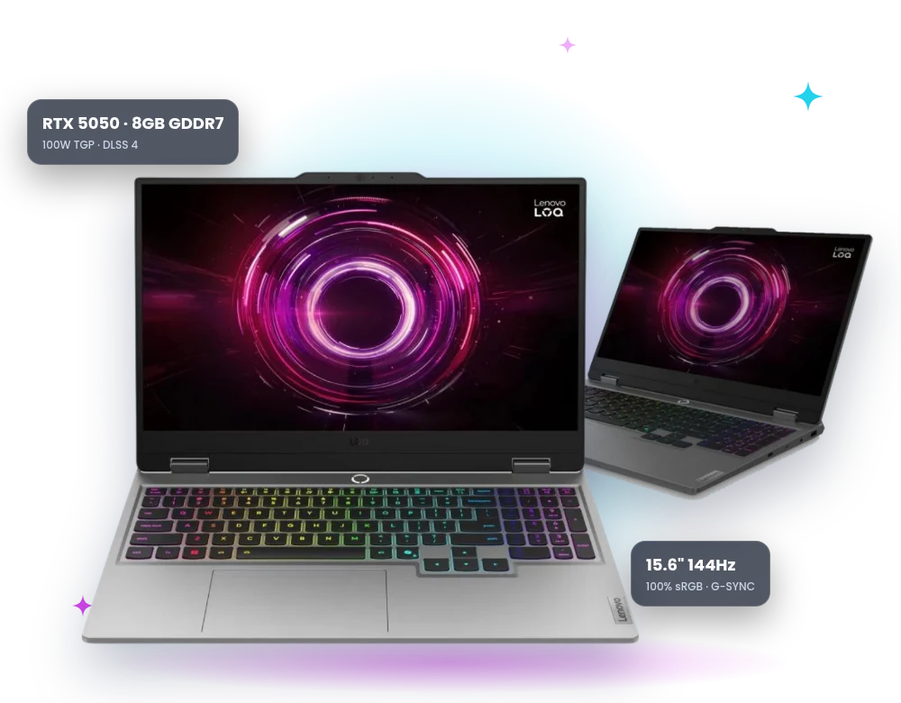 Lenovo LOQ 15AHP10 RTX 5050 gaming laptop deal UAE